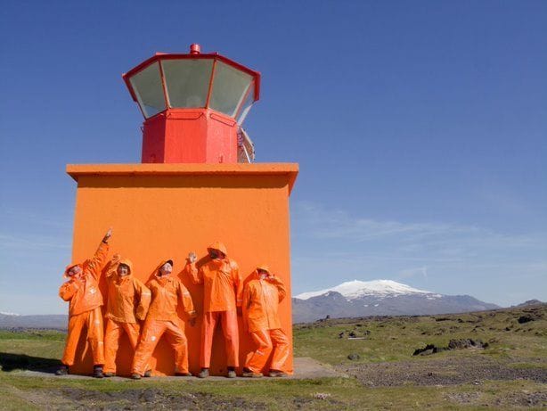 Sjálfboðaliðar á Snæfellsnesi